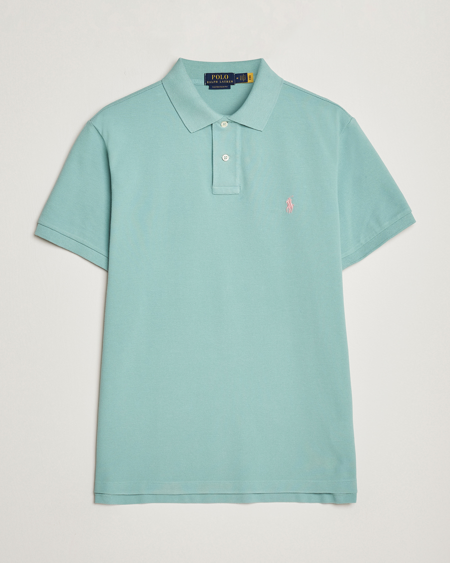 Heren | Polo's | Polo Ralph Lauren | Custom Slim Fit Polo Essex Green