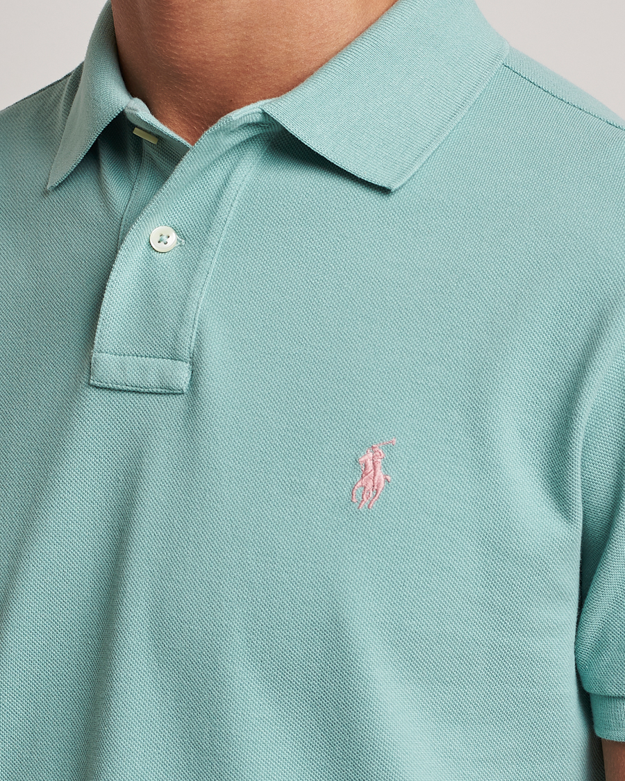 Heren | Polo's | Polo Ralph Lauren | Custom Slim Fit Polo Essex Green