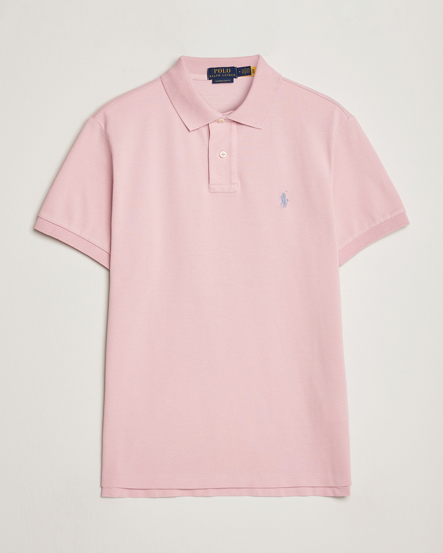 Homme | Polos | Polo Ralph Lauren | Custom Slim Fit Polo Chino Pink
