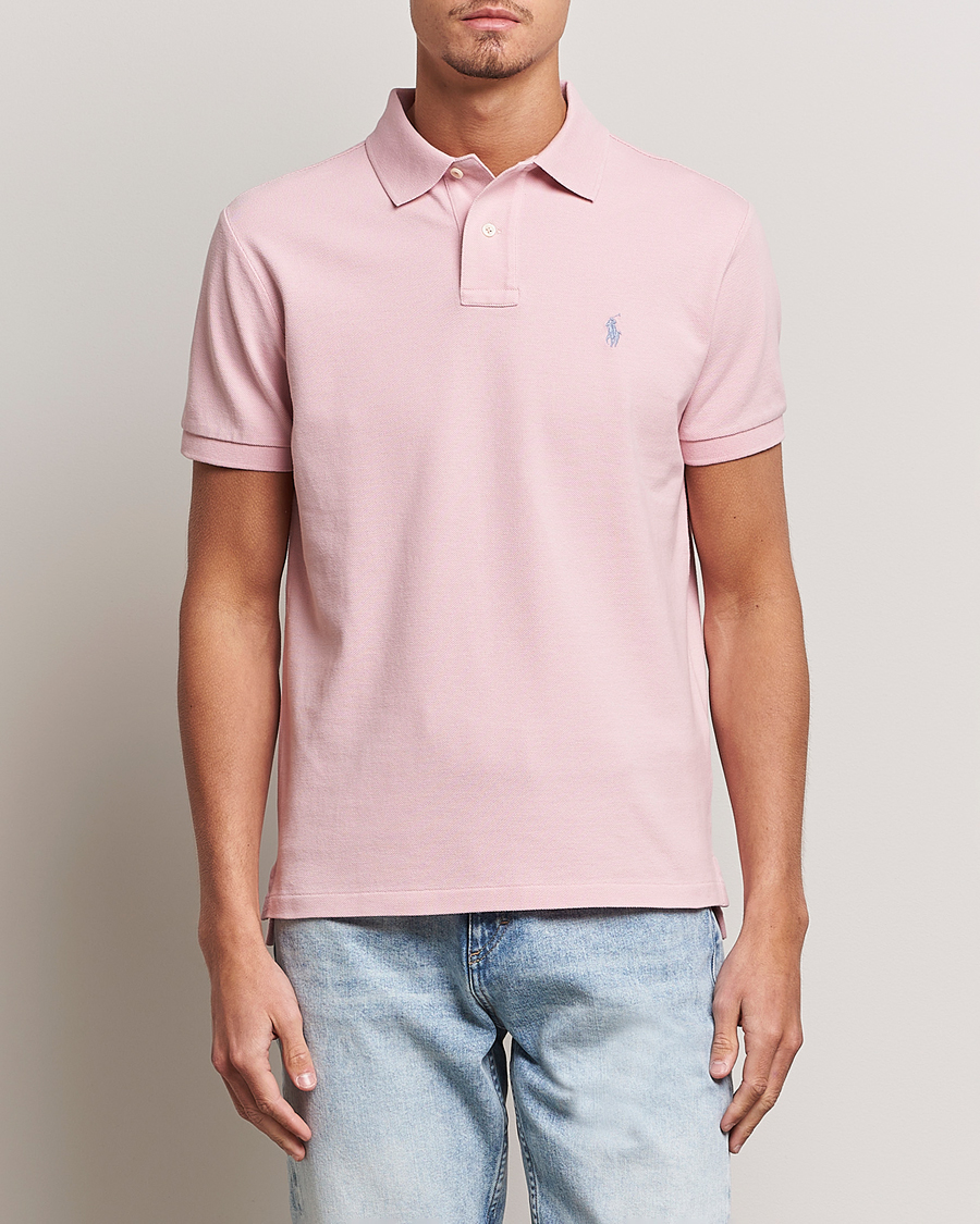 Homme | Polos | Polo Ralph Lauren | Custom Slim Fit Polo Chino Pink