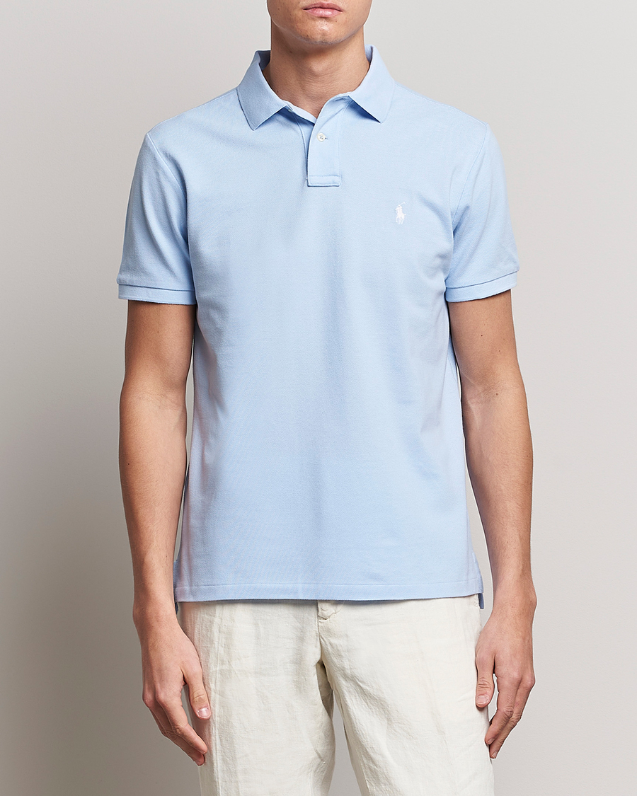 Heren | Polo's | Polo Ralph Lauren | Custom Slim Fit Polo Office Blue
