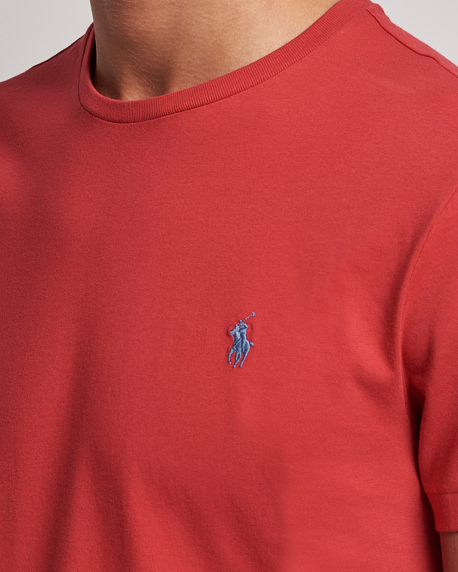 Heren | T-shirts | Polo Ralph Lauren | Crew Neck T-Shirt Evening Post Red