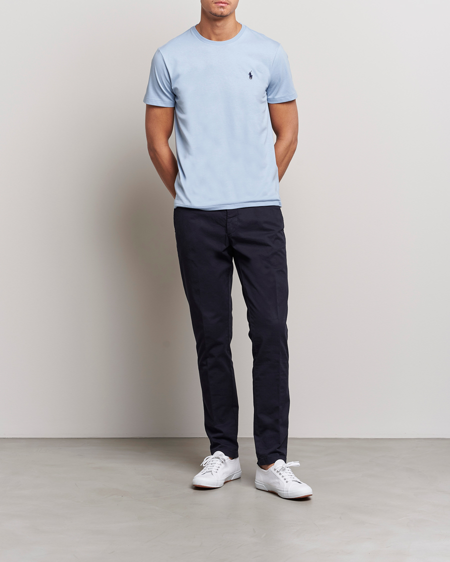 Homme | T-shirts | Polo Ralph Lauren | Crew Neck T-Shirt Estate Blue