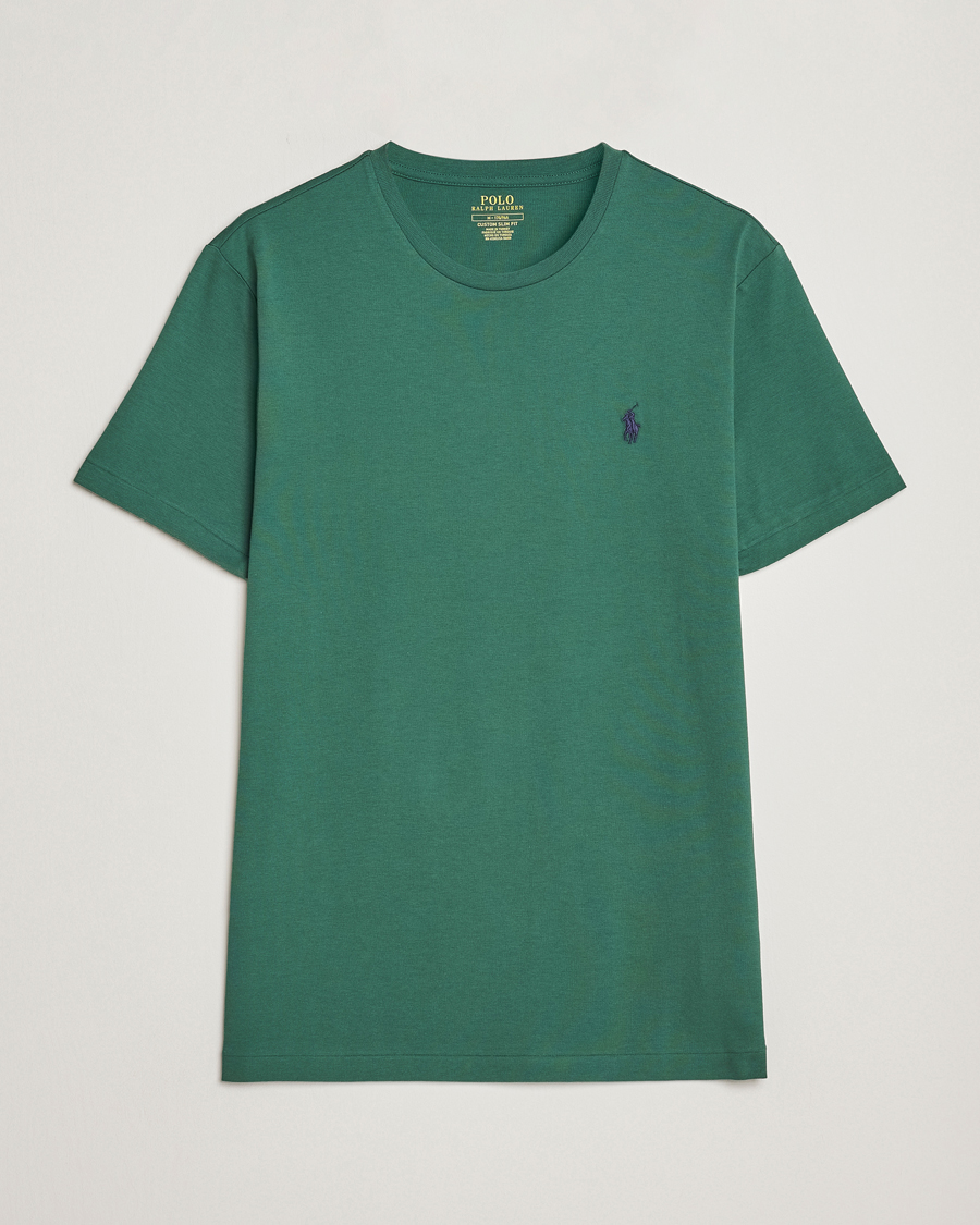 Heren | T-shirts | Polo Ralph Lauren | Crew Neck T-Shirt Washed Forest