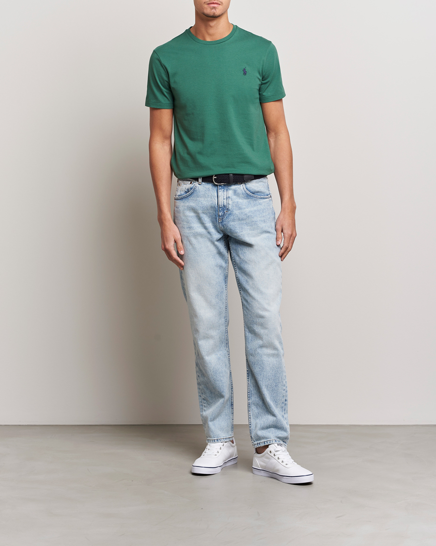 Heren | T-shirts | Polo Ralph Lauren | Crew Neck T-Shirt Washed Forest