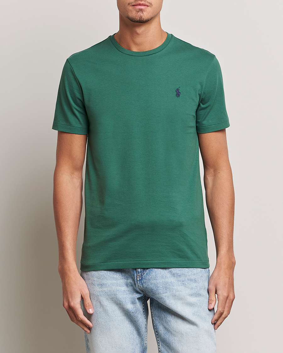 Heren | T-shirts | Polo Ralph Lauren | Crew Neck T-Shirt Washed Forest