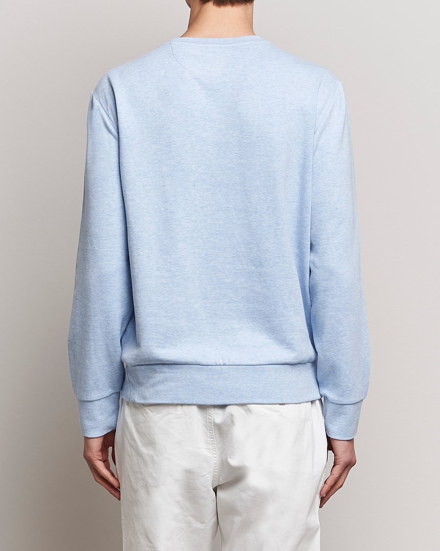 Heren | Truien | Polo Ralph Lauren | Double Knitted Jersey Sweatshirt Elite Blue Heather