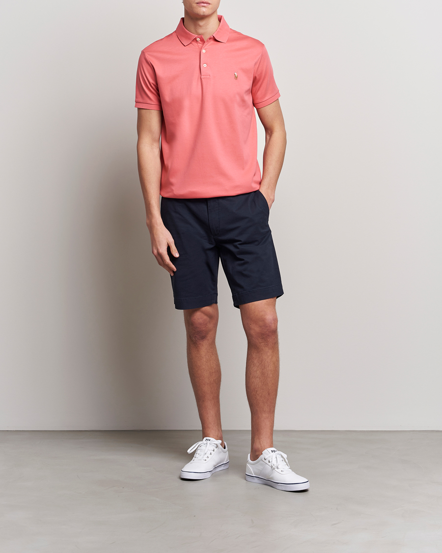 Homme | Polos | Polo Ralph Lauren | Luxury Pima Cotton Polo Red Sky