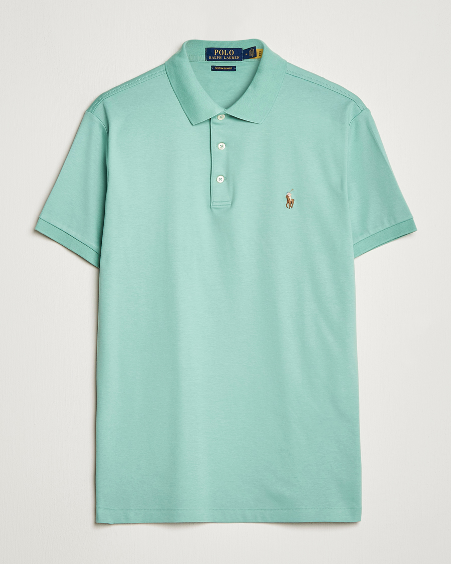 Heren | Polo's | Polo Ralph Lauren | Luxury Pima Cotton Polo Essex Green