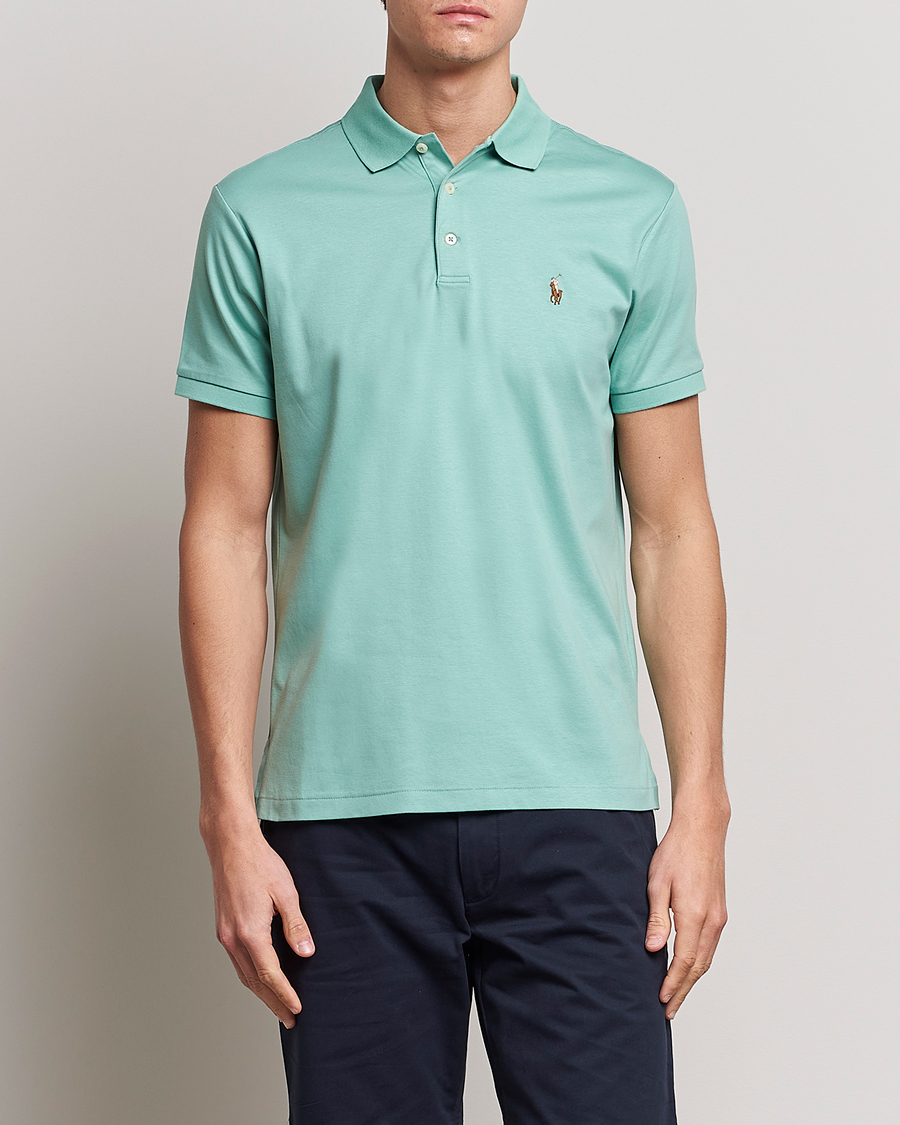 Heren | Polo's | Polo Ralph Lauren | Luxury Pima Cotton Polo Essex Green