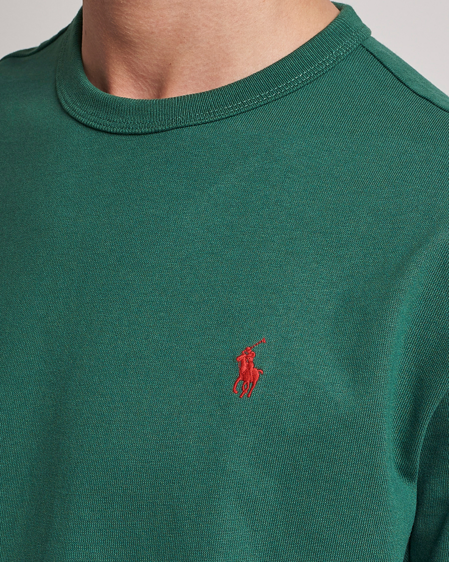 Heren | T-shirts | Polo Ralph Lauren | Heavyweight Crew Neck T-Shirt Washed Forest