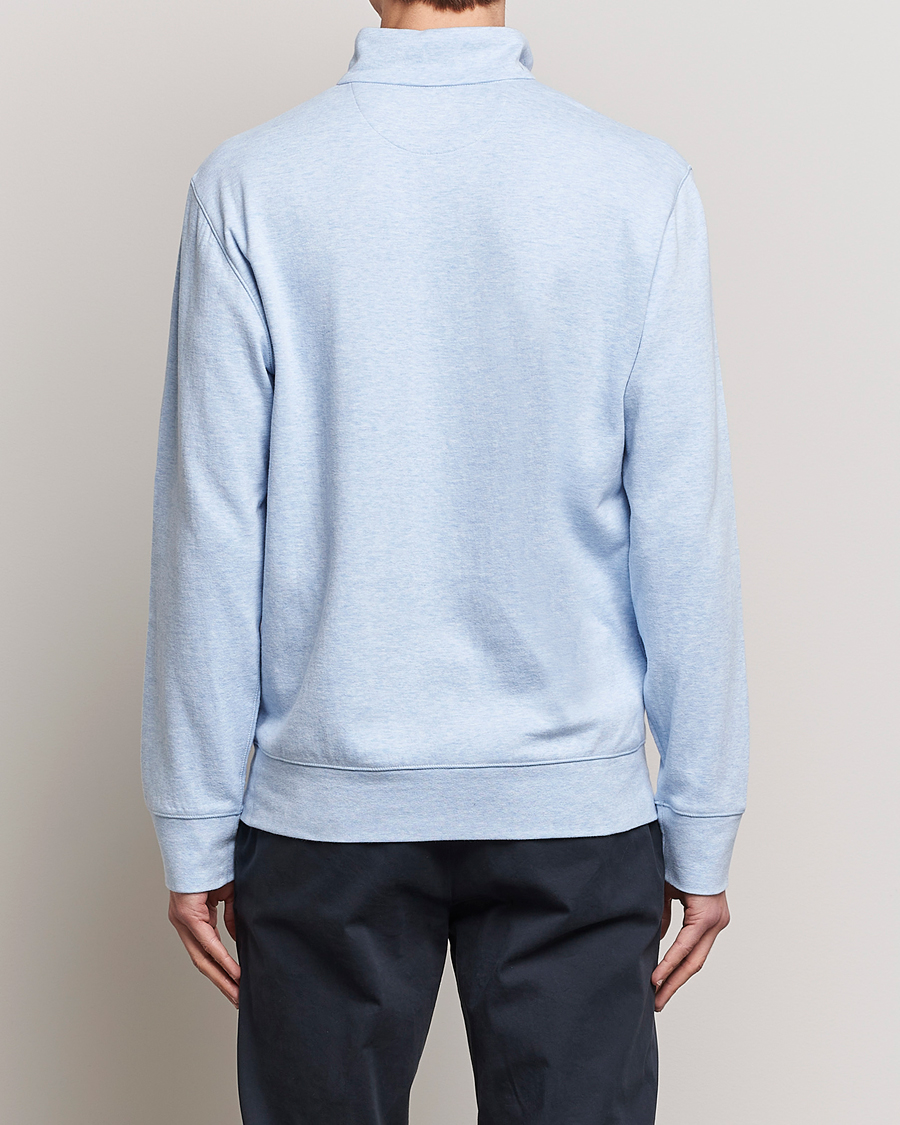 Heren | Truien | Polo Ralph Lauren | Tech Double Knit Half Zip Office Blue Heather
