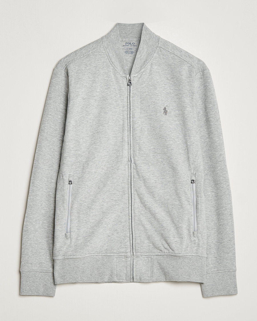 Heren | Truien | Polo Ralph Lauren | Double Knit Full-Zip Sweater Andover Heather