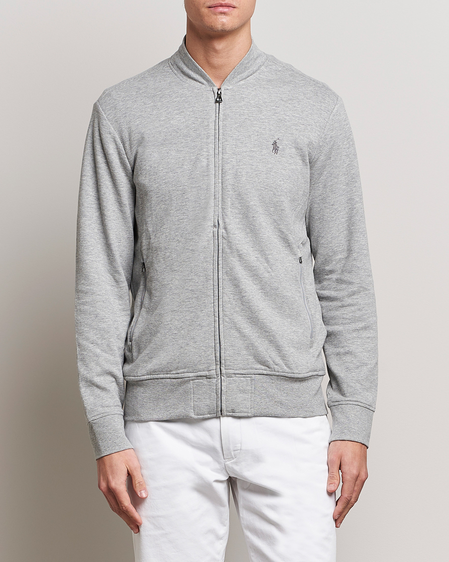 Heren | Truien | Polo Ralph Lauren | Double Knit Full-Zip Sweater Andover Heather