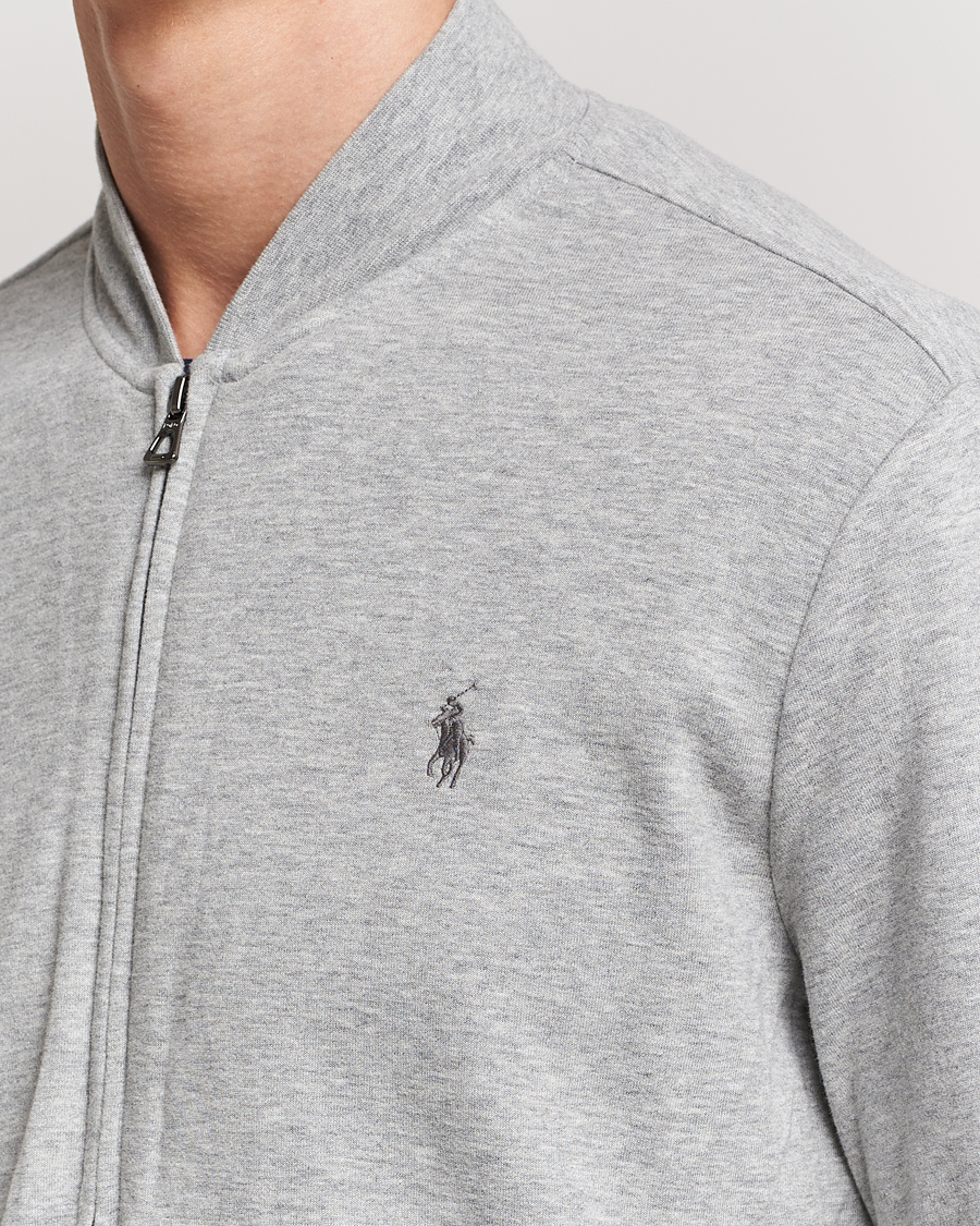 Heren | Truien | Polo Ralph Lauren | Double Knit Full-Zip Sweater Andover Heather