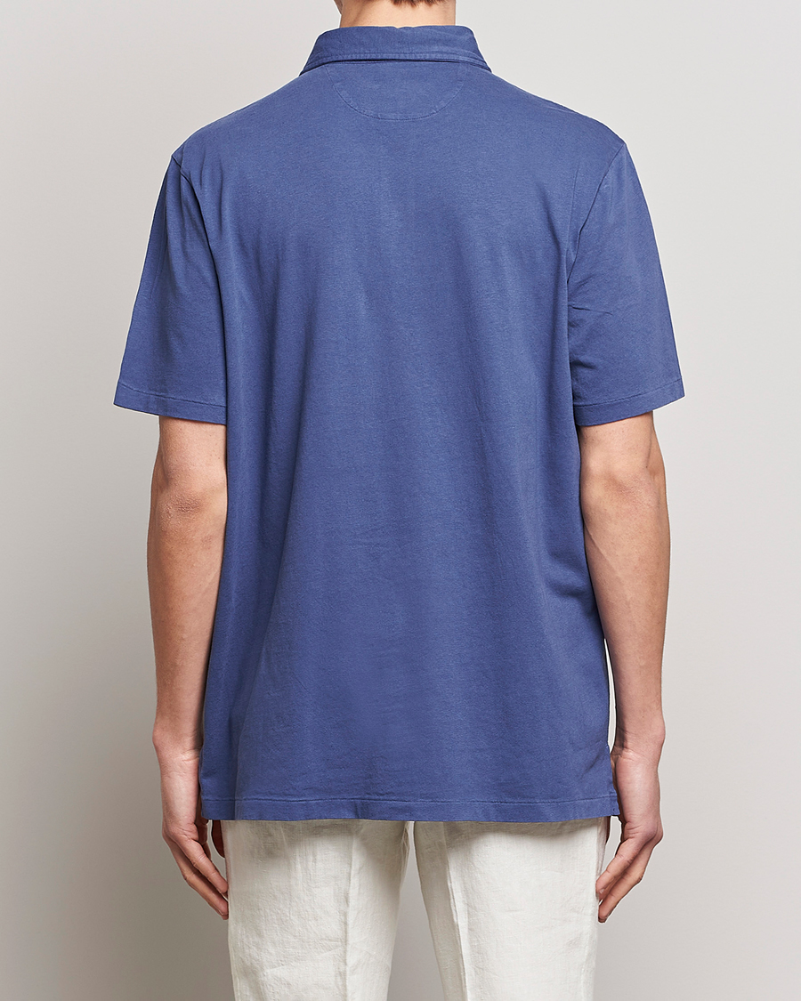 Heren | Polo's | Polo Ralph Lauren | Cotton/Linen Polo Boathouse Navy