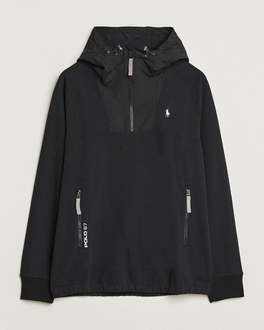 Homme | Manteaux Et Vestes | Polo Ralph Lauren | Double Knit Performance Hooded Jacket Black