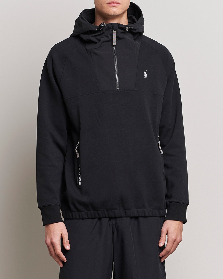 Homme | Manteaux Et Vestes | Polo Ralph Lauren | Double Knit Performance Hooded Jacket Black