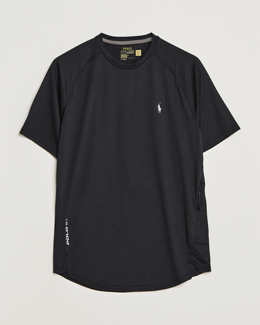 Heren | T-shirts | Polo Ralph Lauren | Performance Jersey Crew Neck T-Shirt Black