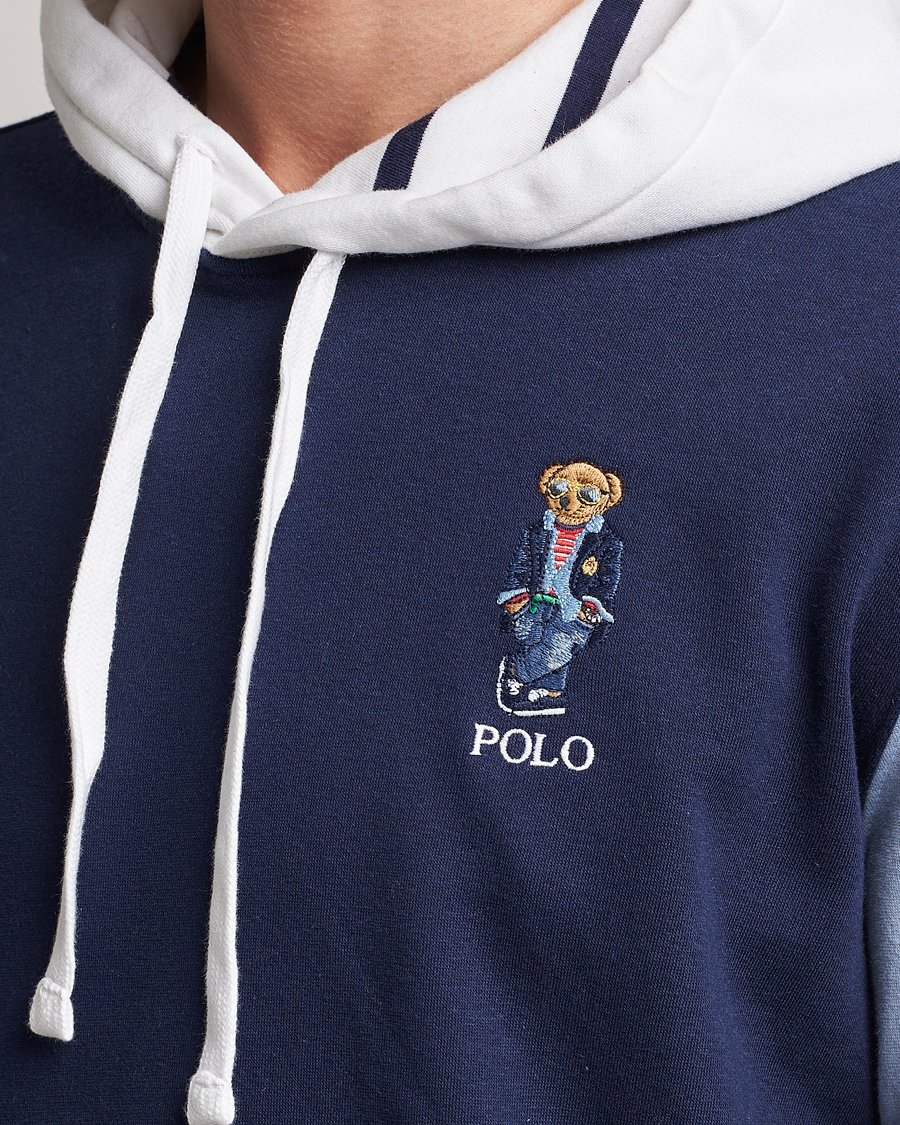 Heren | Truien | Polo Ralph Lauren | Printed Regatta Bear Colorblocked Hoodie Multi