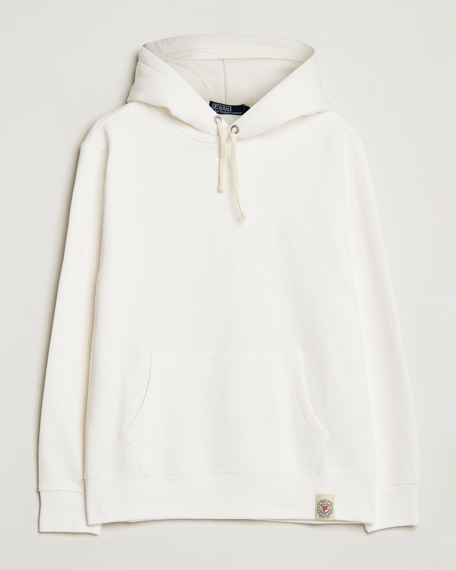 Heren | Truien | Polo Ralph Lauren | Vintage Fleece Hoodie Deckwash White