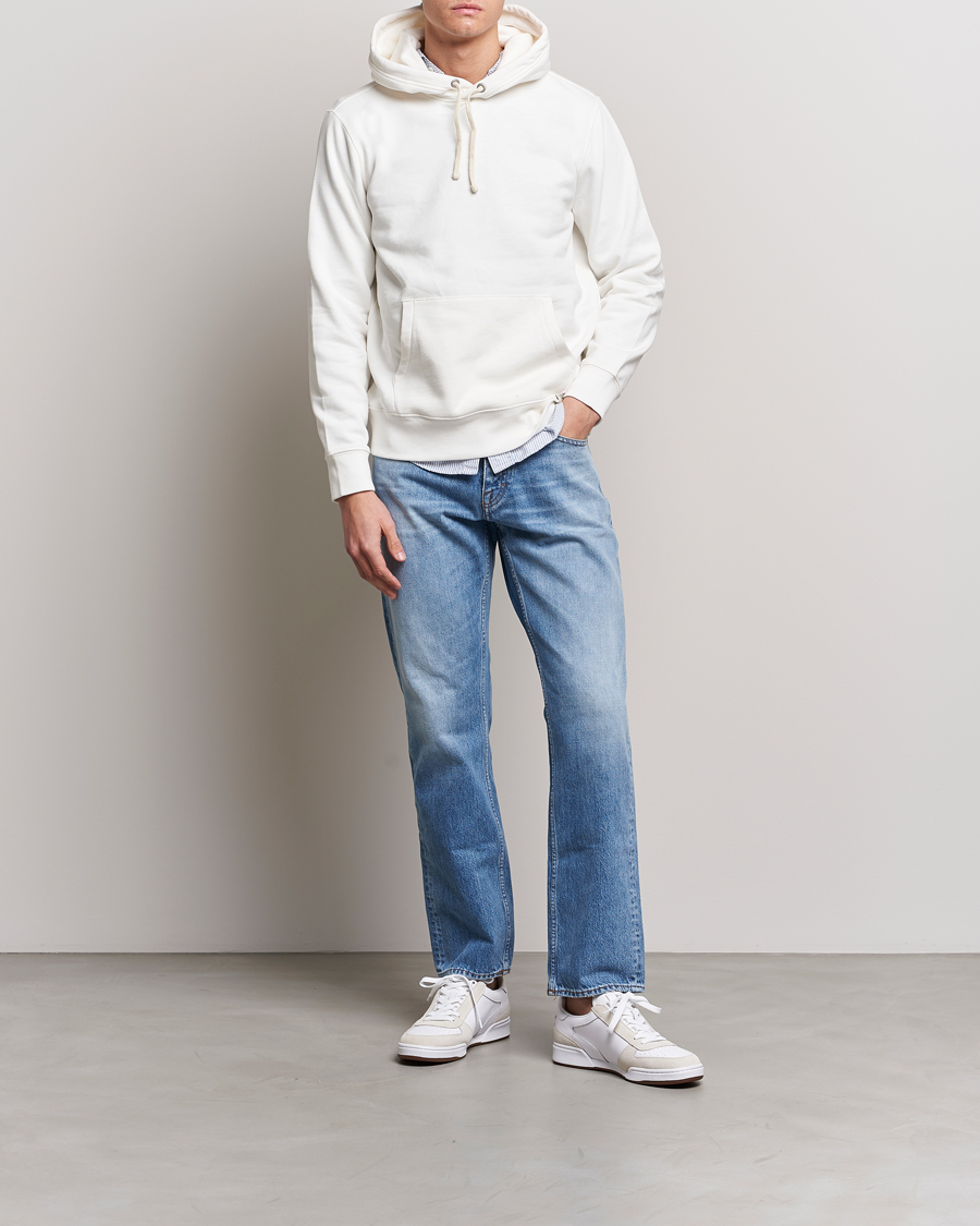 Heren | Truien | Polo Ralph Lauren | Vintage Fleece Hoodie Deckwash White