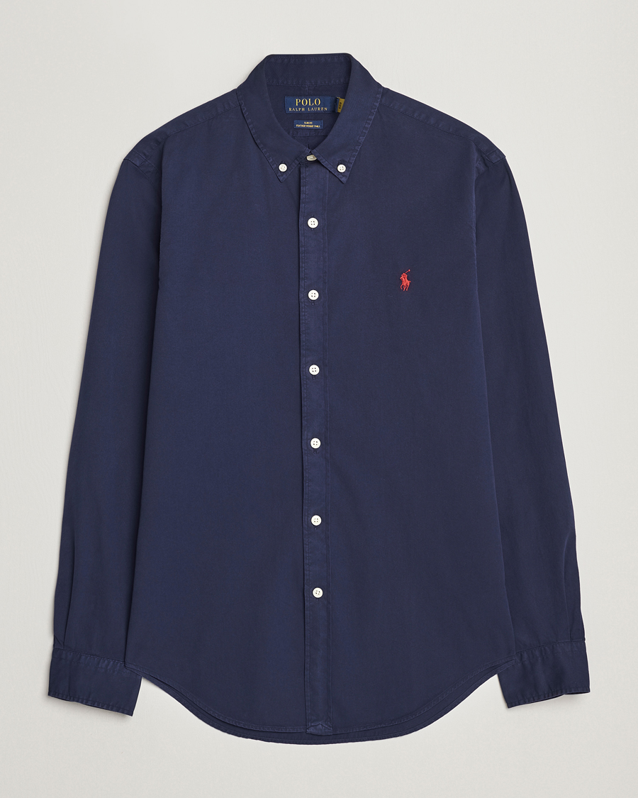 Homme | Chemises | Polo Ralph Lauren | Slim Fit Twill Shirt Newport Navy