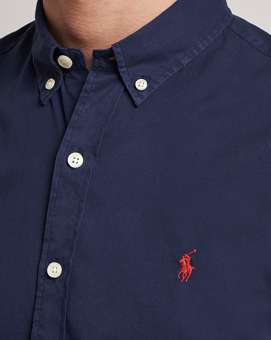Homme | Chemises | Polo Ralph Lauren | Slim Fit Twill Shirt Newport Navy