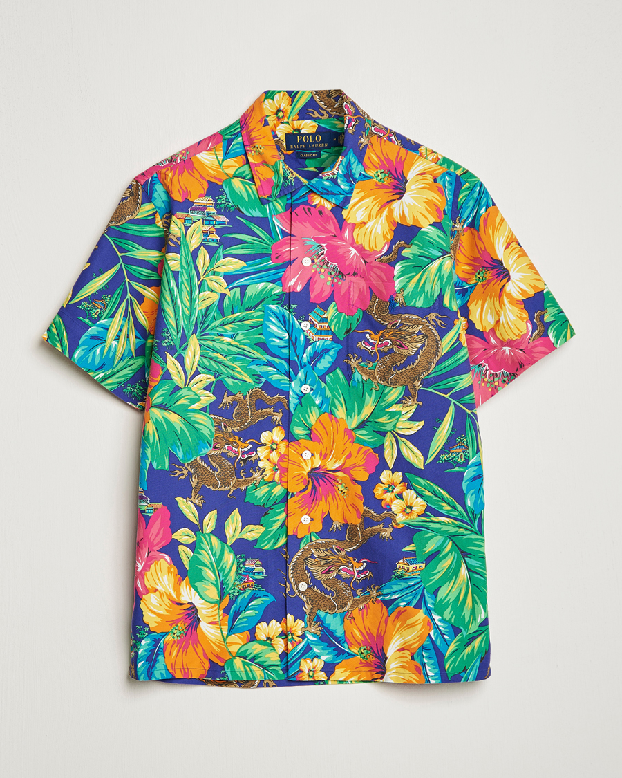 Heren | Overhemden | Polo Ralph Lauren | Printed Flower Short Sleeve Shirt Tropical
