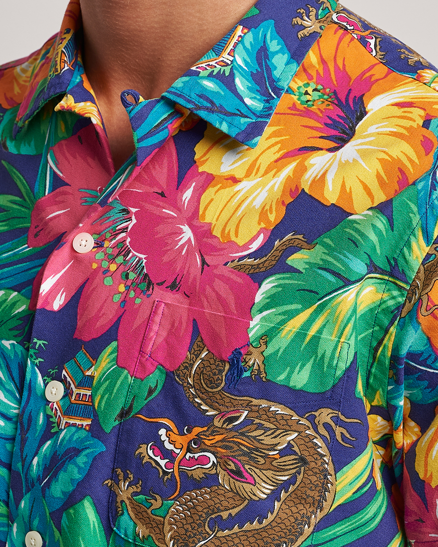 Heren | Overhemden | Polo Ralph Lauren | Printed Flower Short Sleeve Shirt Tropical