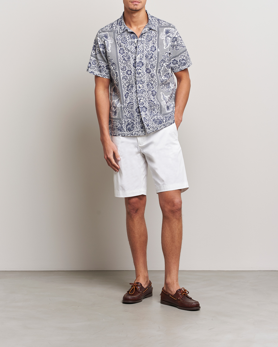 Heren | Overhemden | Polo Ralph Lauren | Printed Paisley Short Sleeve Shirt Blue