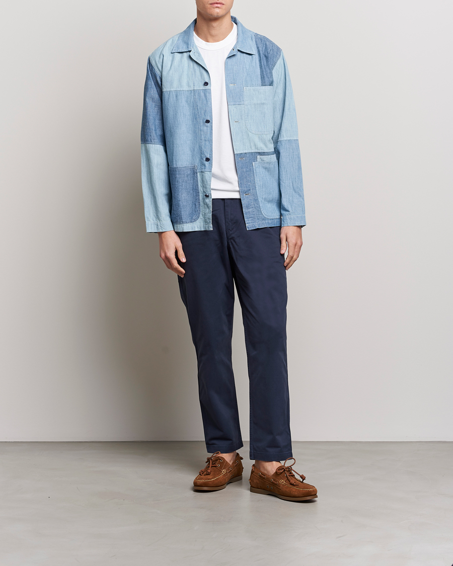 Homme | Manteaux Et Vestes | Polo Ralph Lauren | Patchwork Denim Shirt Jacket Indigo