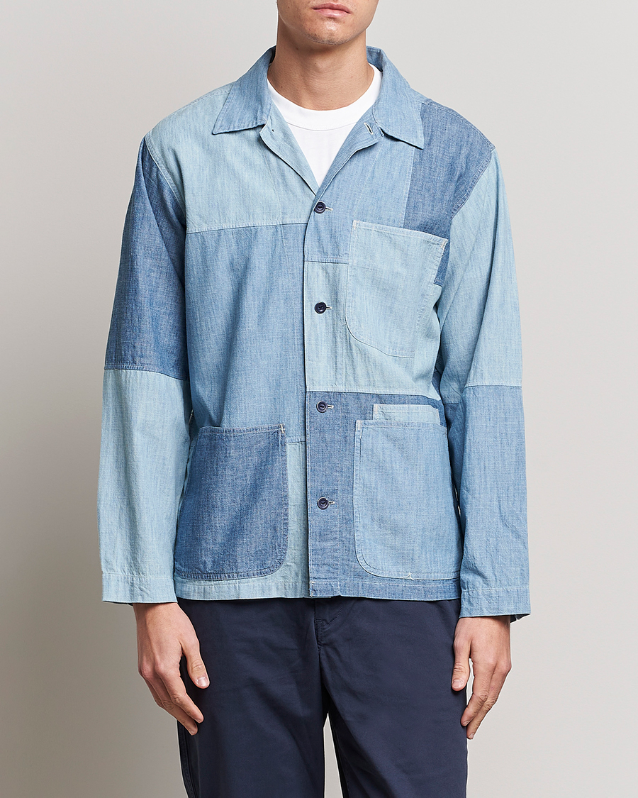 Homme | Manteaux Et Vestes | Polo Ralph Lauren | Patchwork Denim Shirt Jacket Indigo