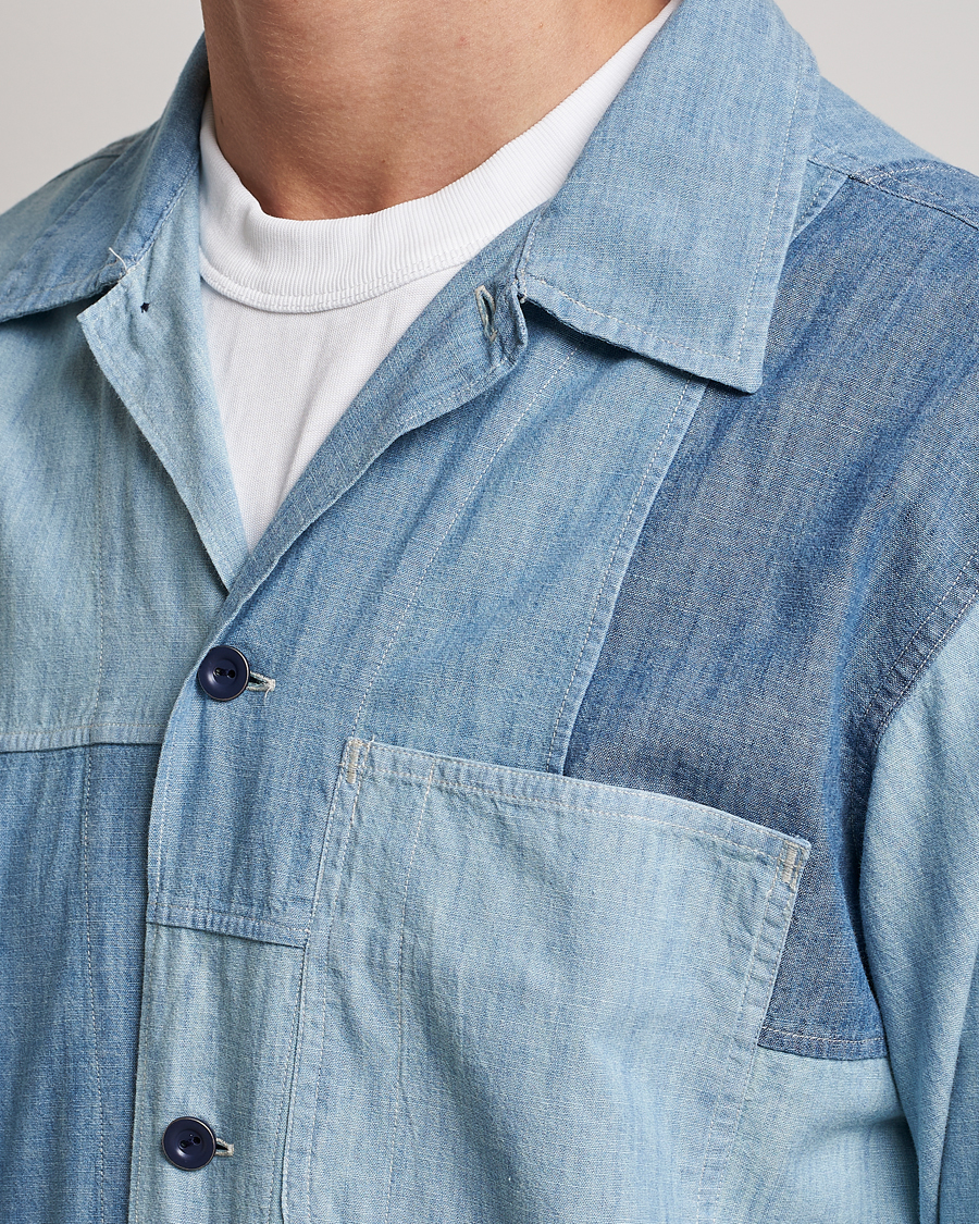 Homme | Manteaux Et Vestes | Polo Ralph Lauren | Patchwork Denim Shirt Jacket Indigo