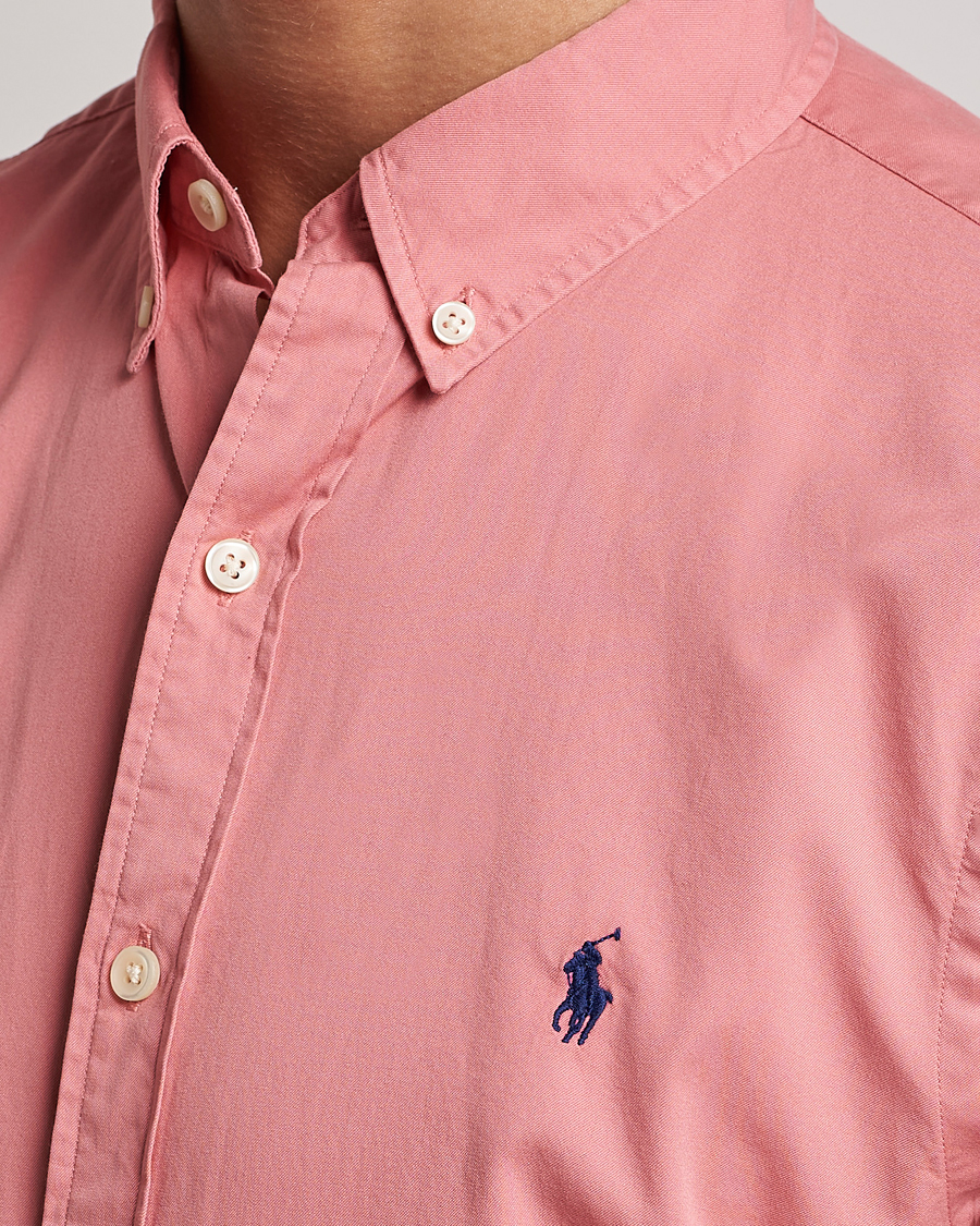 Homme | Chemises | Polo Ralph Lauren | Twill Short Sleeve Shirt Desert Rose