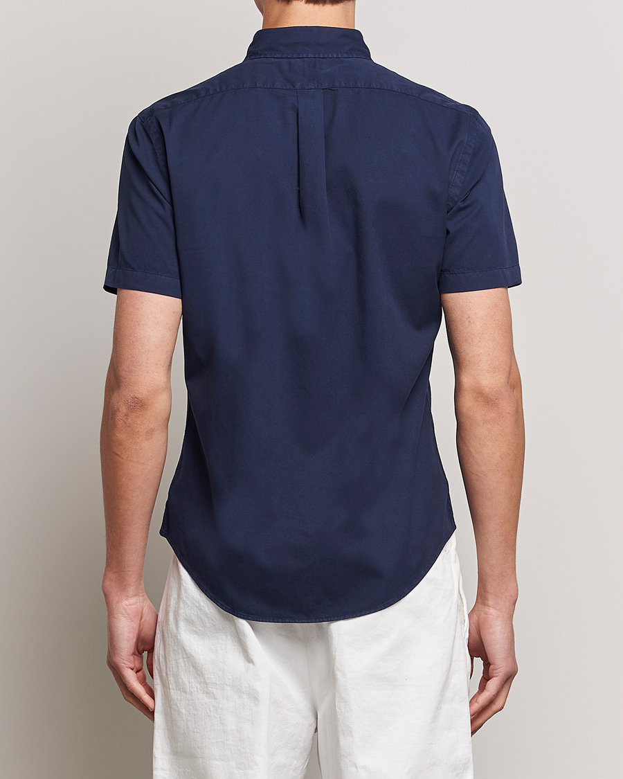Heren | Overhemden | Polo Ralph Lauren | Twill Short Sleeve Shirt Newport Navy