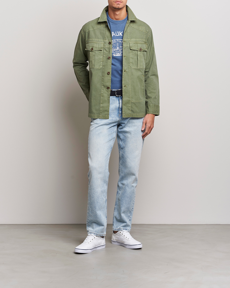 Heren | Jassen | Polo Ralph Lauren | Twill Pocket Shirt Jacket Olive