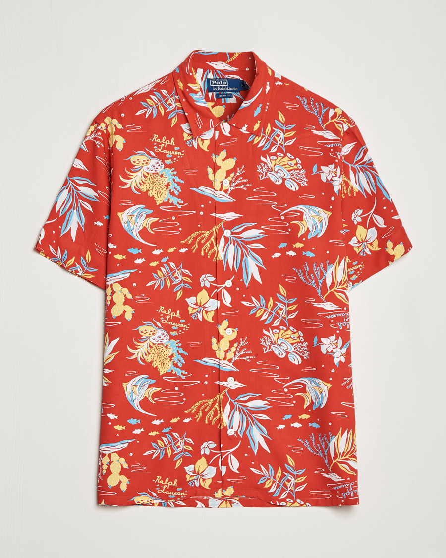 Heren | Overhemden | Polo Ralph Lauren | Printed Flower Short Sleeve Shirt Sun Sand Surf