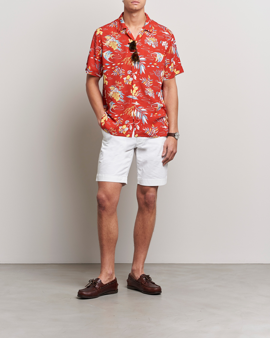 Heren | Overhemden | Polo Ralph Lauren | Printed Flower Short Sleeve Shirt Sun Sand Surf