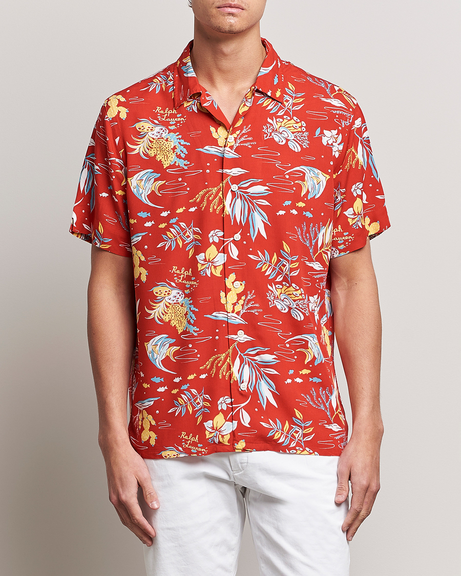 Heren | Overhemden | Polo Ralph Lauren | Printed Flower Short Sleeve Shirt Sun Sand Surf