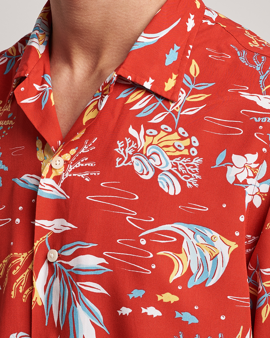Heren | Overhemden | Polo Ralph Lauren | Printed Flower Short Sleeve Shirt Sun Sand Surf