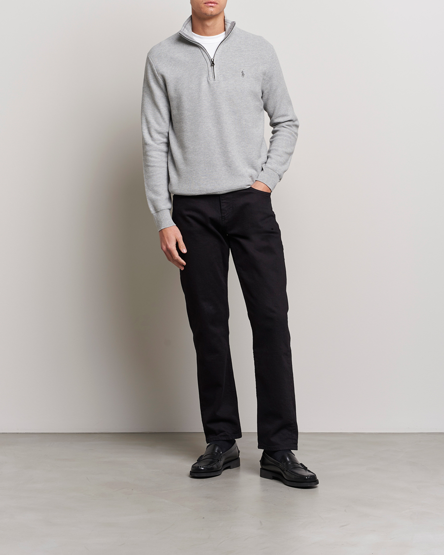 Homme | Pulls Et Tricots | Polo Ralph Lauren | Textured Half-Zip Andover Heather