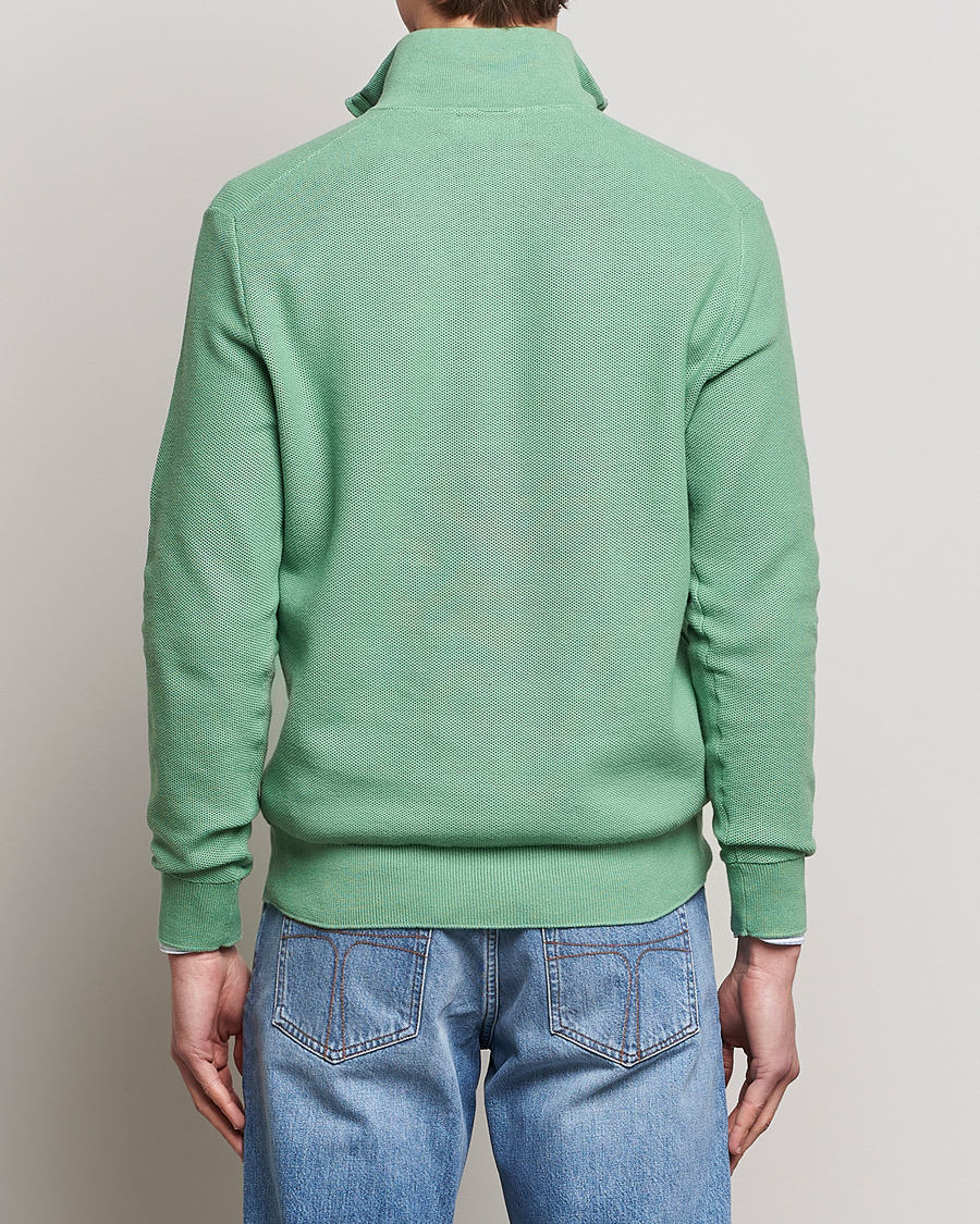 Heren | Truien | Polo Ralph Lauren | Textured Half-Zip Pistachio Green