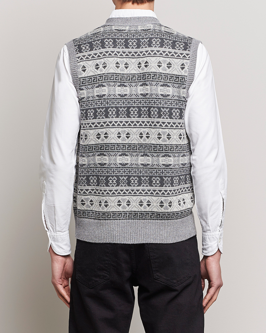 Homme | Pulls Et Tricots | Polo Ralph Lauren | Knitted Fairisle Vest Grey