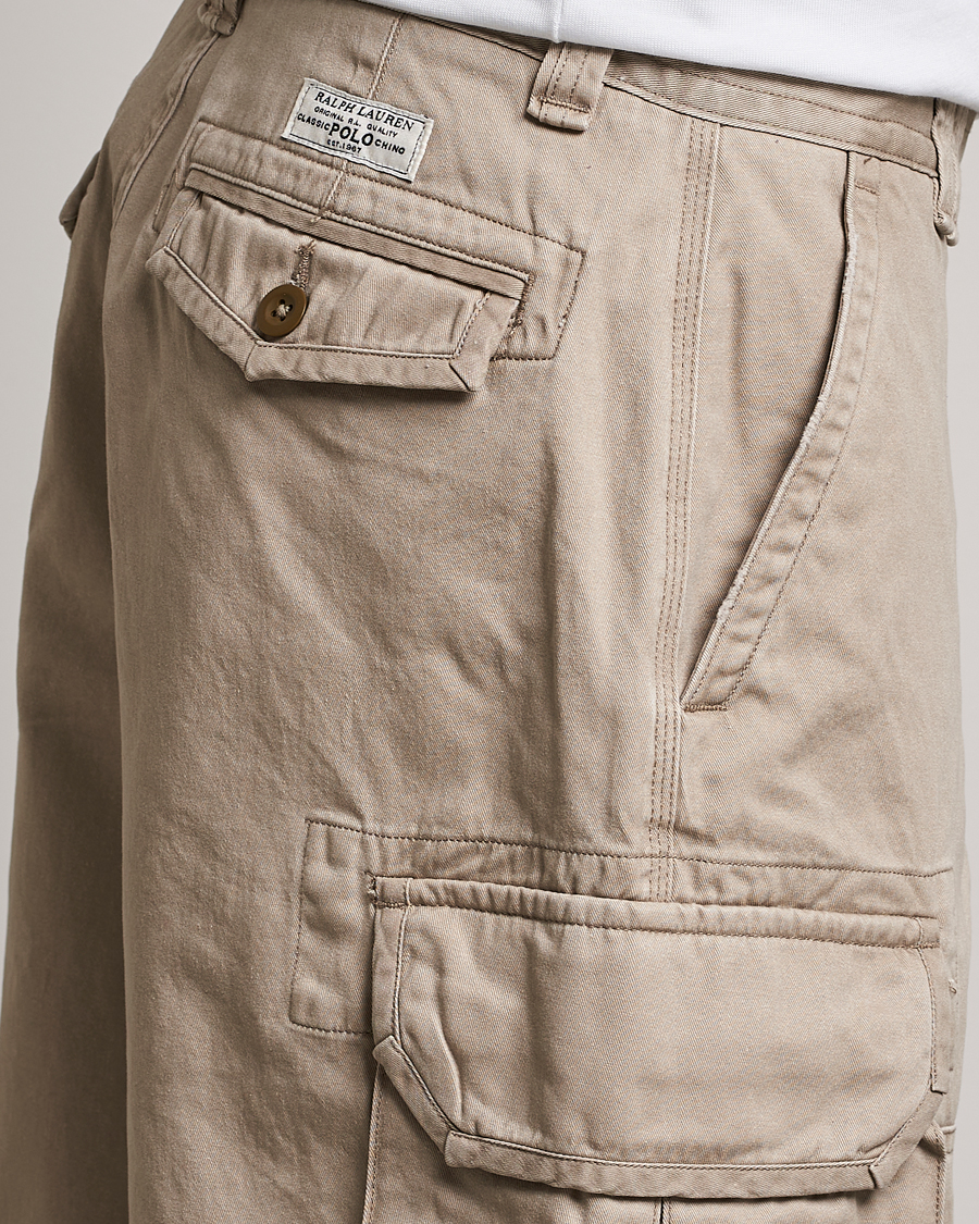 Heren | Korte broek | Polo Ralph Lauren | Twill Cargo Shorts Hudson Tan