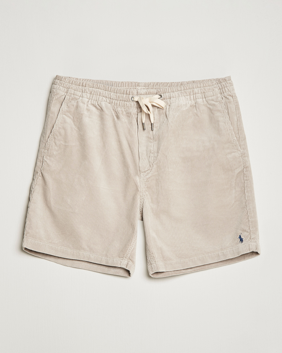 Heren | Korte broek | Polo Ralph Lauren | Prepster Corduroy Drawstring Shorts Khaki Stone