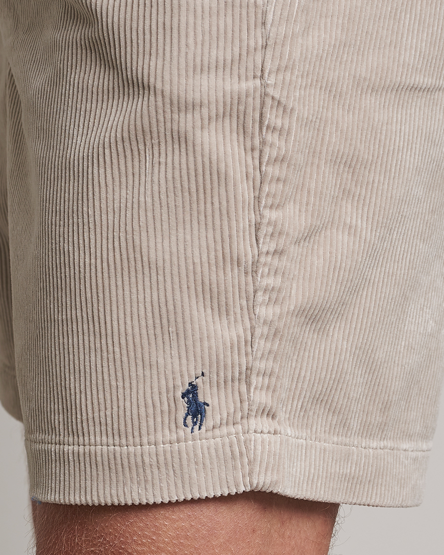 Heren | Korte broek | Polo Ralph Lauren | Prepster Corduroy Drawstring Shorts Khaki Stone