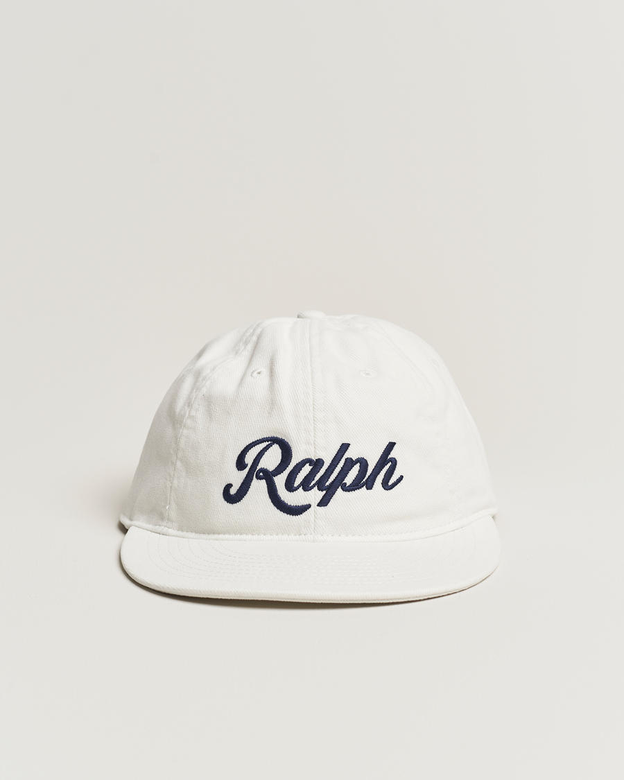 Homme | Polo Ralph Lauren Ralph Cotton Twill Retro Cap Deckwash White | Polo Ralph Lauren | Ralph Cotton Twill Retro Cap Deckwash White