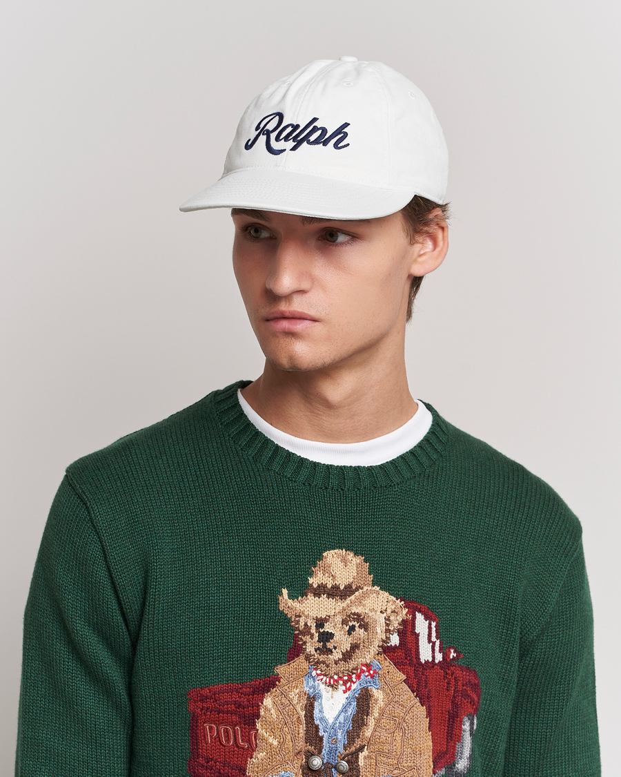 Homme | Polo Ralph Lauren Ralph Cotton Twill Retro Cap Deckwash White | Polo Ralph Lauren | Ralph Cotton Twill Retro Cap Deckwash White