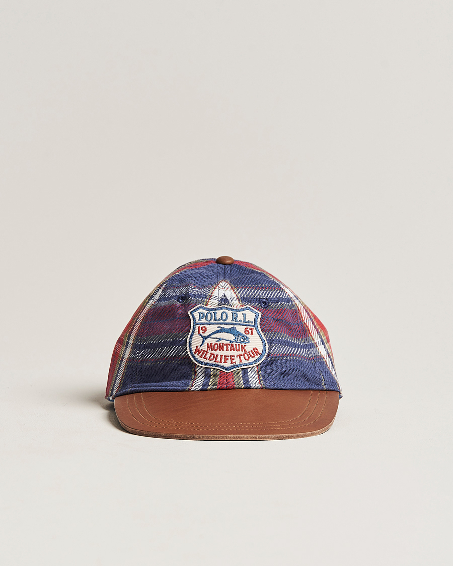 Heren | Polo Ralph Lauren 6 Panel Flannel Cap Multi | Polo Ralph Lauren | 6 Panel Flannel Cap Multi